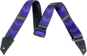 Jackson Strap Double V Black/Purple #20123