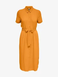 Jacqueline de Yong Rachel Dresses Orange #1408684