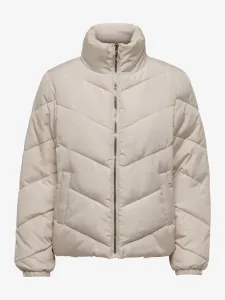 Jacqueline de Yong Finno Winter jacket White
