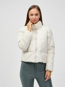 Jacqueline de Yong Levi Winter jacket White #138519