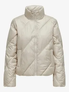 Jacqueline de Yong Verona Winter jacket White #1681339