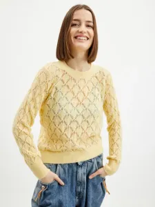 Jacqueline de Yong Letty Sweater Yellow