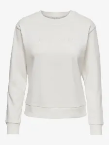 Jacqueline de Yong Paris Sweatshirt White