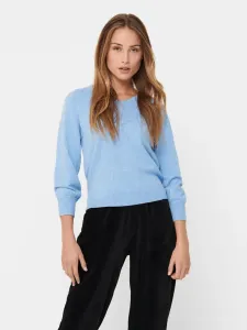 Jacqueline de Yong Shanon Sweater Blue #1227072