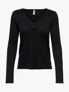 Jacqueline de Yong Kimmie T-shirt Black #1227012