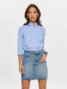 Jacqueline de Yong Mio Shirt Blue #1135592