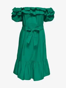 Jacqueline de Yong Cuba Dresses Green #1783030