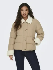Jacqueline de Yong Vesla Winter jacket Beige #1768001