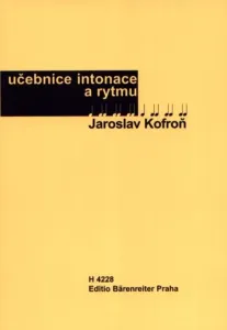 Jaroslav Kofroň Učebnice intonace a rytmu Music Book