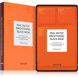 Jayjun Real Water Brightening moisturising face sheet mask with a brightening effect 5 pc