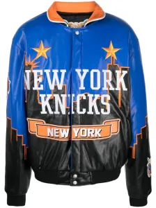 JEFF HAMILTON - Skyline Ny Knicks Bomber Jacket