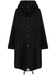 JIL SANDER - Cotton Midi Parka Coat #1651679
