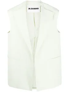 JIL SANDER - Single-breasted Vest #1639998