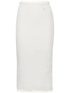 JIL SANDER - Cotton Midi Skirt #1841769