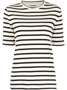 JIL SANDER - Striped Cotton T-shirt #1782556