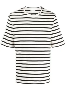 JIL SANDER - Striped Cotton T-shirt #1741030