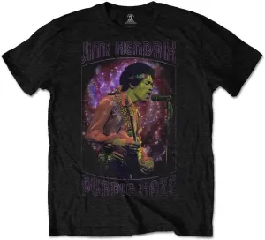 Jimi Hendrix T-Shirt Purple Haze Frame Black L