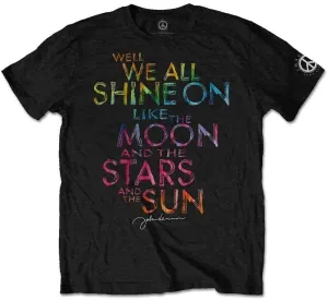 John Lennon T-Shirt Shine On Unisex Black M