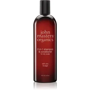 John Masters Organics Scalp 2 in 1 Shampoo with Zinc & Sage 2-in-1 shampoo and conditioner 473 ml