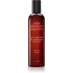John Masters Organics Scalp 2 in 1 Shampoo with Zinc & Sage 2-in-1 shampoo and conditioner