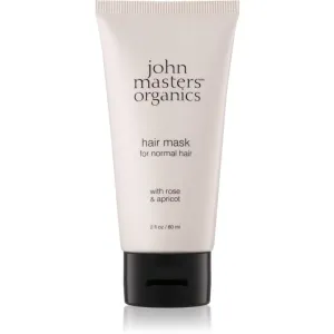 John Masters Organics Rose & Apricot Hair Mask nourishing hair mask 60 ml