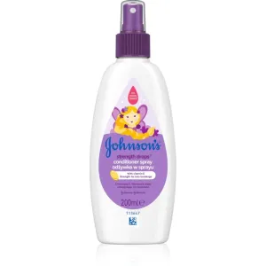 Johnson's® Strenght Drops strengthening conditioner for children in a spray 200 ml