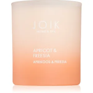 JOIK Organic Home & Spa Apricot & Freesia scented candle 150 g