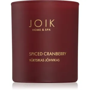 JOIK Organic Home & Spa Spiced Cranberry scented candle 150 g