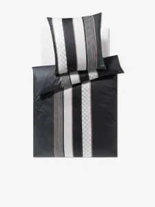 JOOP! Cornflower Stripes 70x90/140x200 Bed linen set Grey