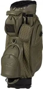 Jucad Style Dark Green/Leather Optic Golf Bag