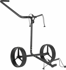 Jucad Carbon Shadow 2-Wheel Matt Black Manual Golf Trolley