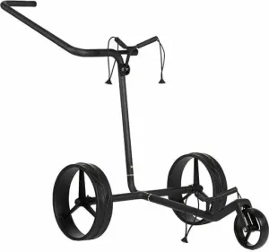 Jucad Carbon Shadow 3-Wheel Matt Black Manual Golf Trolley
