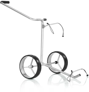 Jucad Edition 2-Wheel Silver Manual Golf Trolley