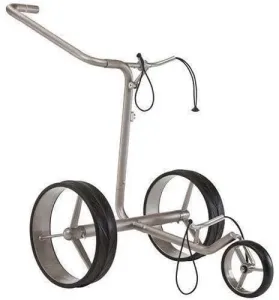 Jucad Junior 3-Wheel Silver Manual Golf Trolley #12097