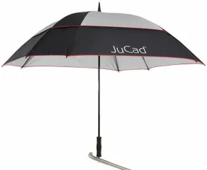 Jucad Umbrella Windproof With Pin Black/Silver/Red #12289