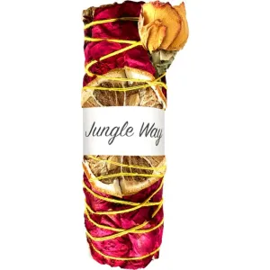 Jungle Way White Sage, Rose & Lemon incense 10 cm