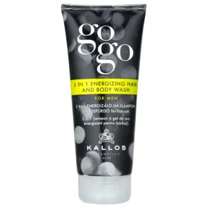 Kallos Gogo energising shower gel for body and hair 200 ml #227200