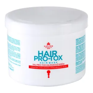 Kallos Hair Pro-Tox mask for weak and damaged hair with coconut oil, hyaluronic acid and collagen 500 ml
