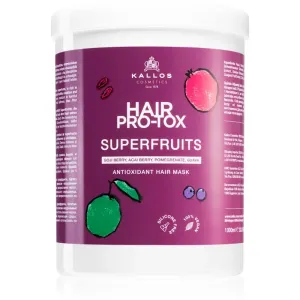 Kallos Hair Pro-Tox Superfruits regenerating mask for tired hair without shine 1000 ml