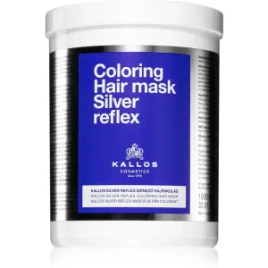 Kallos Silver Reflex hair mask neutralising yellow tones 1000 ml