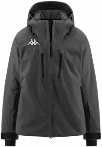 Kappa 6Cento 611P Mens Jacket Grey Asphalt/Black L Outdoor Jacket