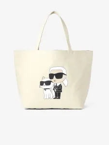 Karl Lagerfeld Ikonik 2.0 Canv Shopper bag White
