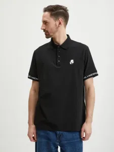 Karl Lagerfeld Polo Shirt Black #1556644