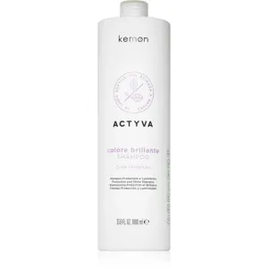 Kemon Actyva Colore Brillante illuminating and strengthening shampoo for coloured hair 1000 ml