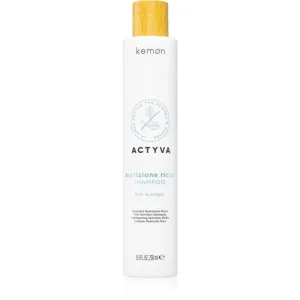 Kemon Actyva Nutrizone Ricca shampoo for dry and brittle hair 250 ml