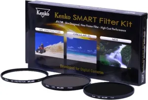 Kenko Smart Filter 3-Kit Protect/CPL/ND8 82mm Lens filter