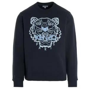 Kenzo Men's Tiger Sweatshirt Navy XXL Black #1577510