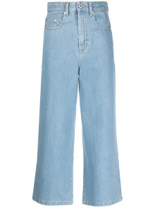 KENZO - Cropped Denim Jeans
