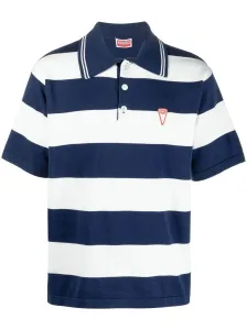 KENZO - Striped Cotton Polo Shirt #1633076