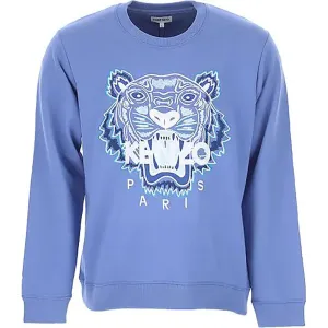 Kenzo Men's Tiger Sweatshirt Blue XXL